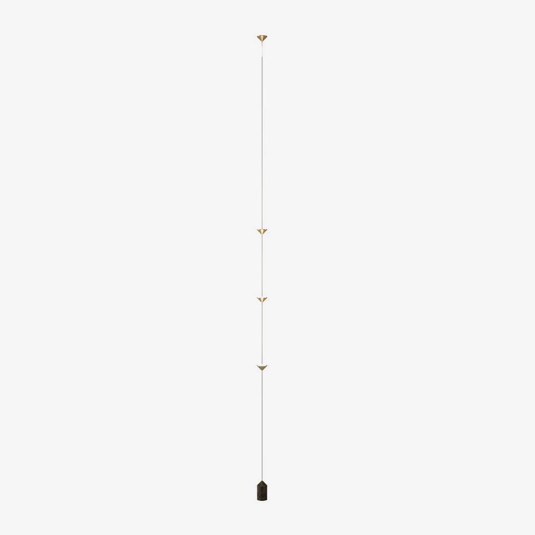 Meridian Marble Counterweight Floor Lamp