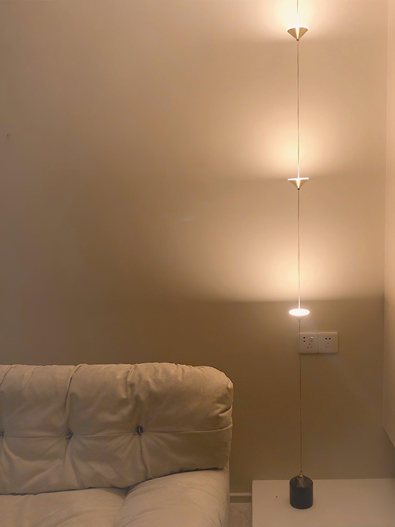 Meridian Marble Counterweight Floor Lamp