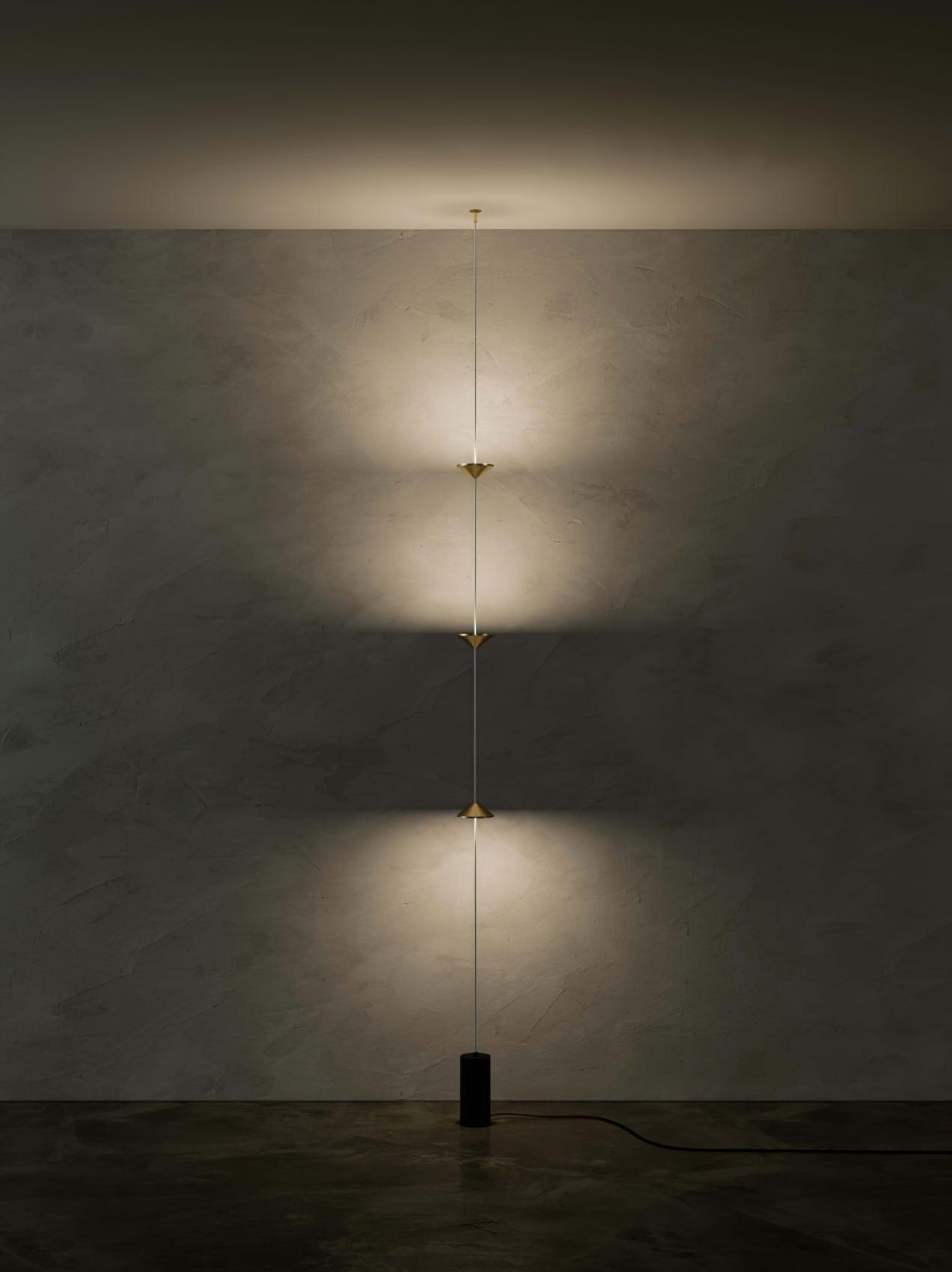 Meridian Marble Counterweight Floor Lamp