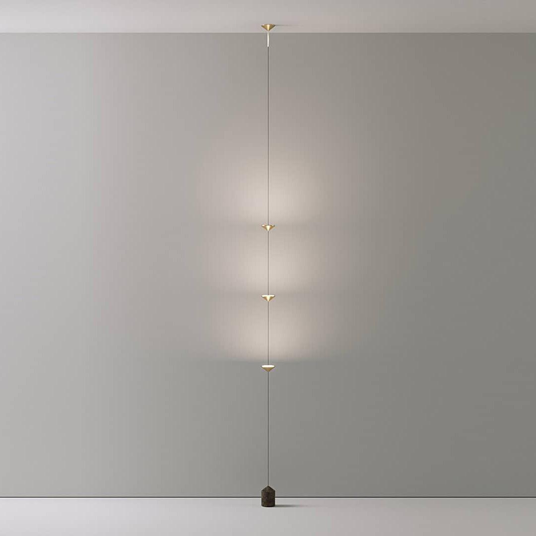 Meridian Marble Counterweight Floor Lamp