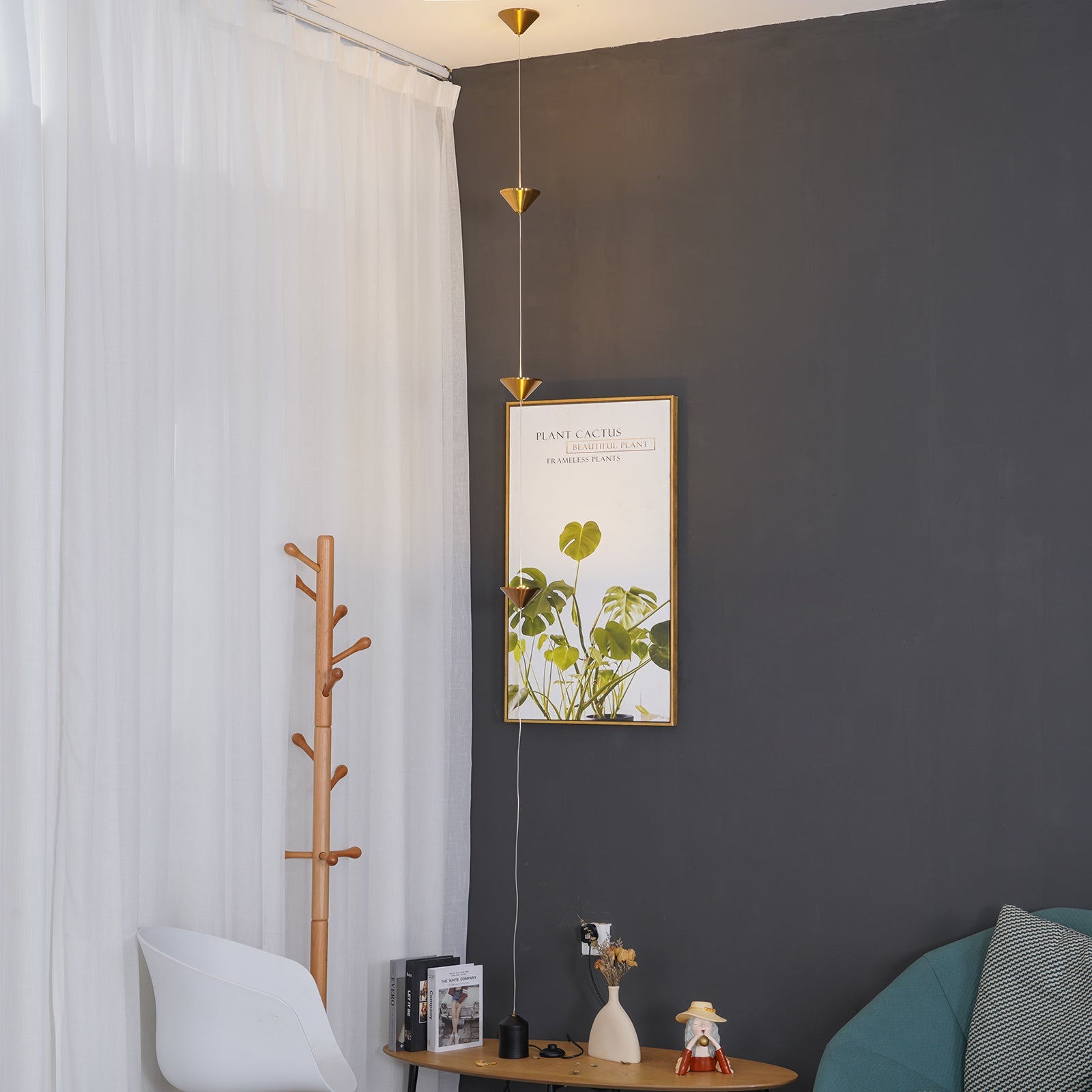 Meridian Marble Counterweight Floor Lamp