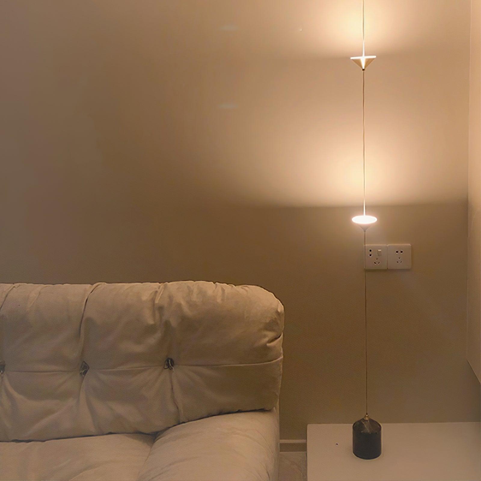 Meridian Marble Counterweight Floor Lamp