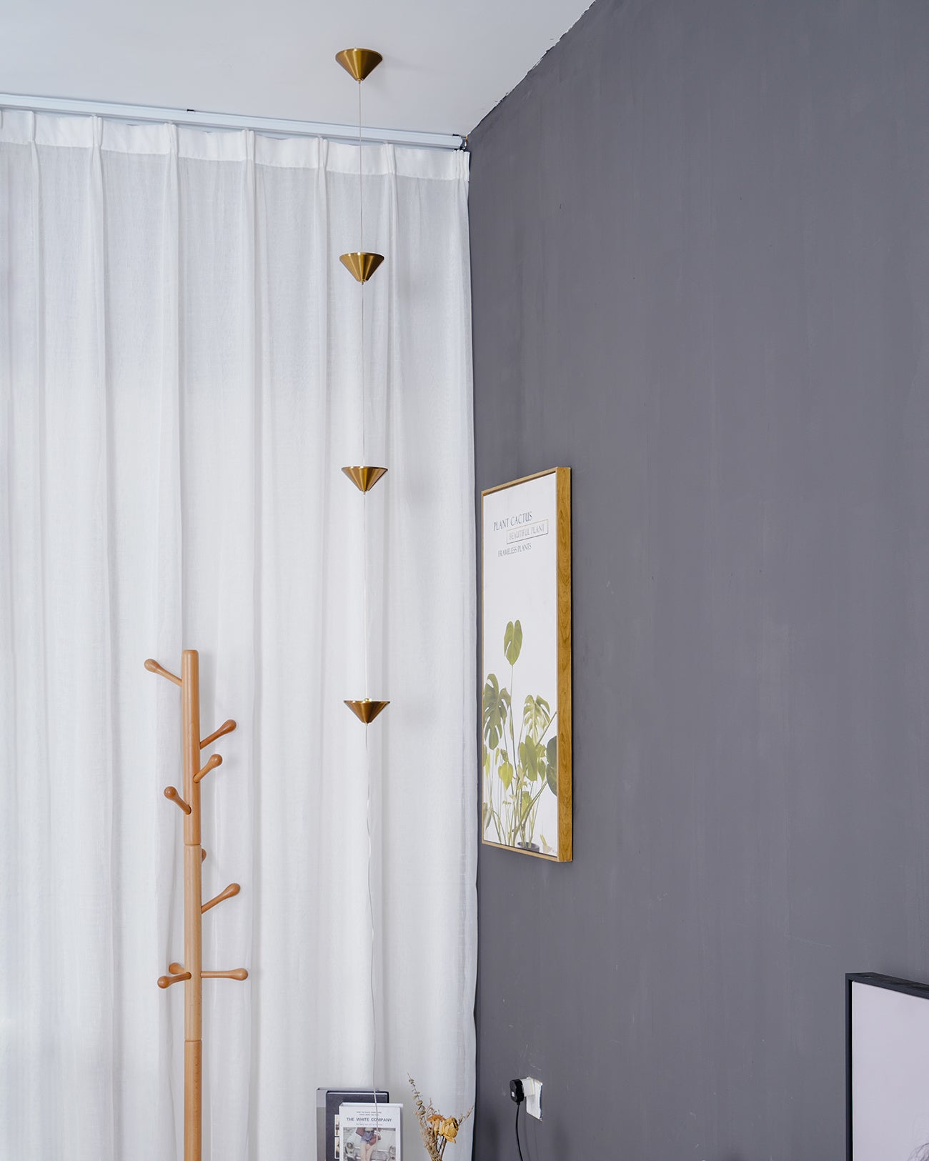 Meridian Marble Counterweight Floor Lamp
