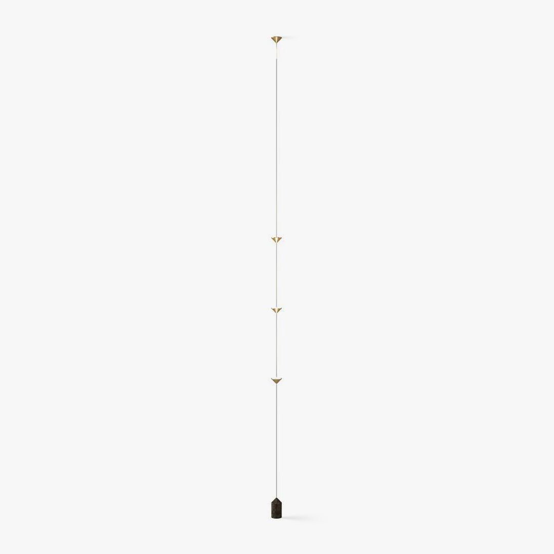 Meridian Marble Counterweight Floor Lamp