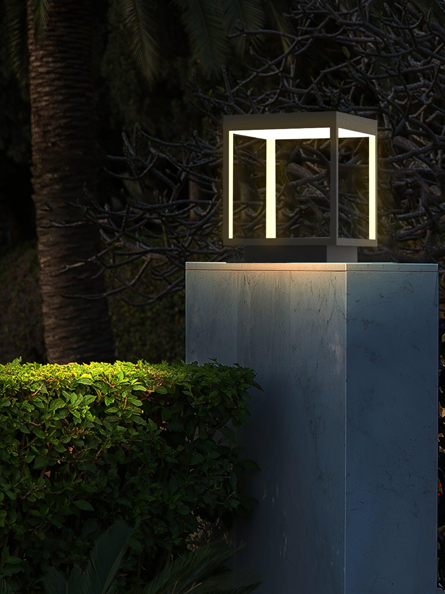 Four Sided Pillar Post Lantern