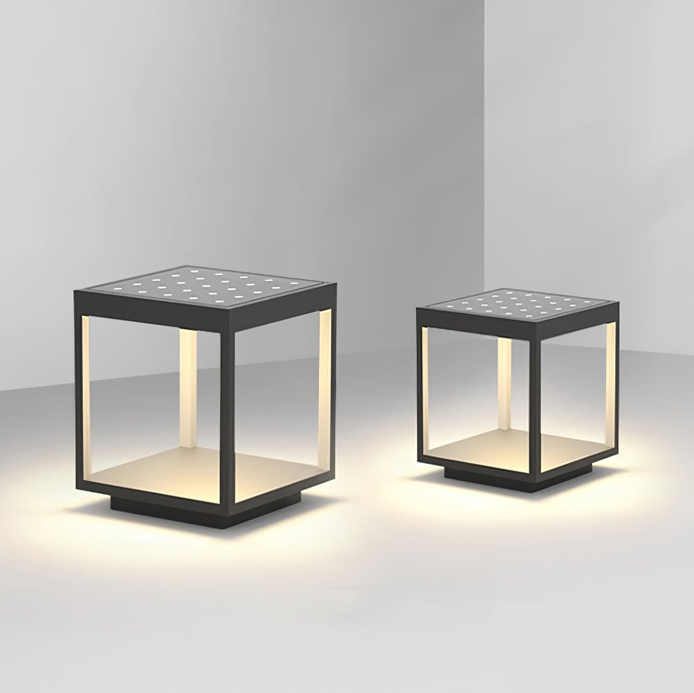 Four Sided Pillar Post Lantern