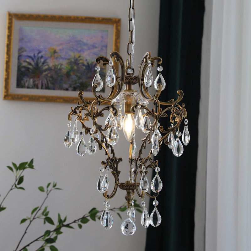 Stellara Crystal Teardrop Chandelier