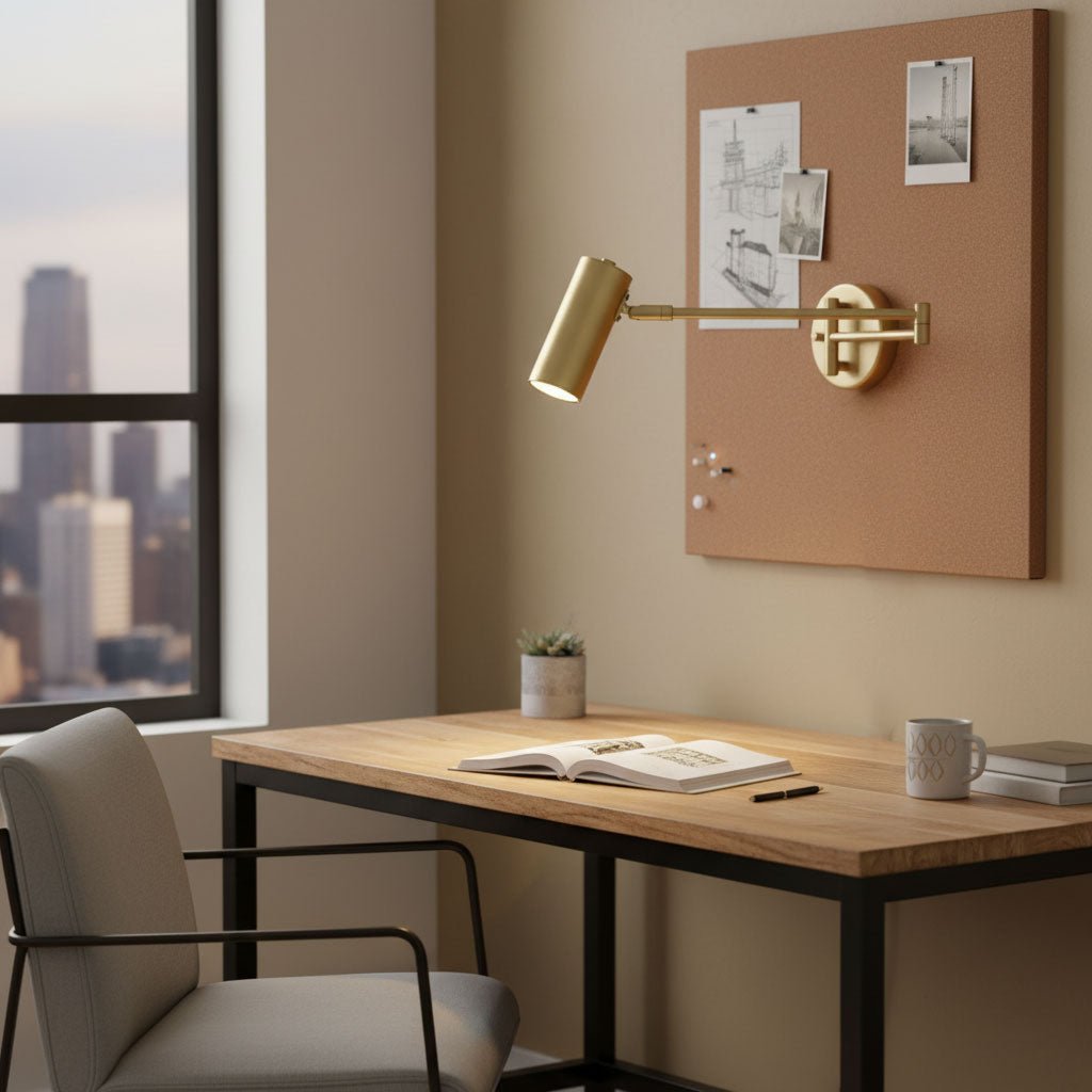 Pivot Iron Reading Sconce