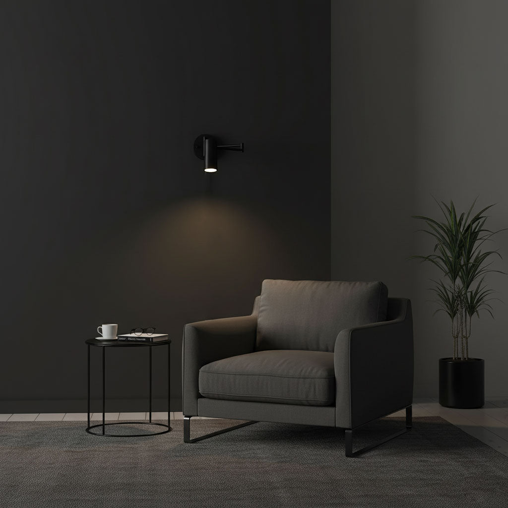 Pivot Iron Reading Sconce