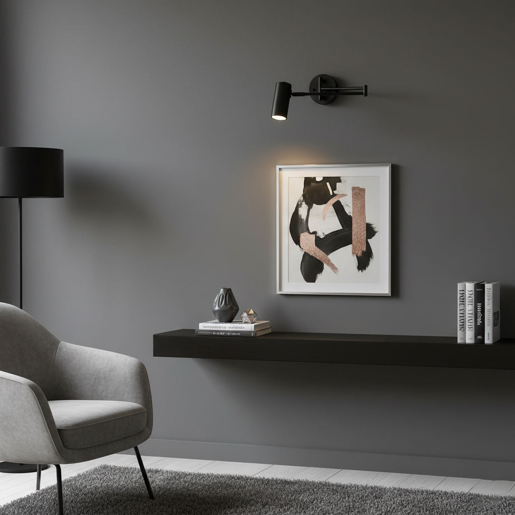 Pivot Iron Reading Sconce