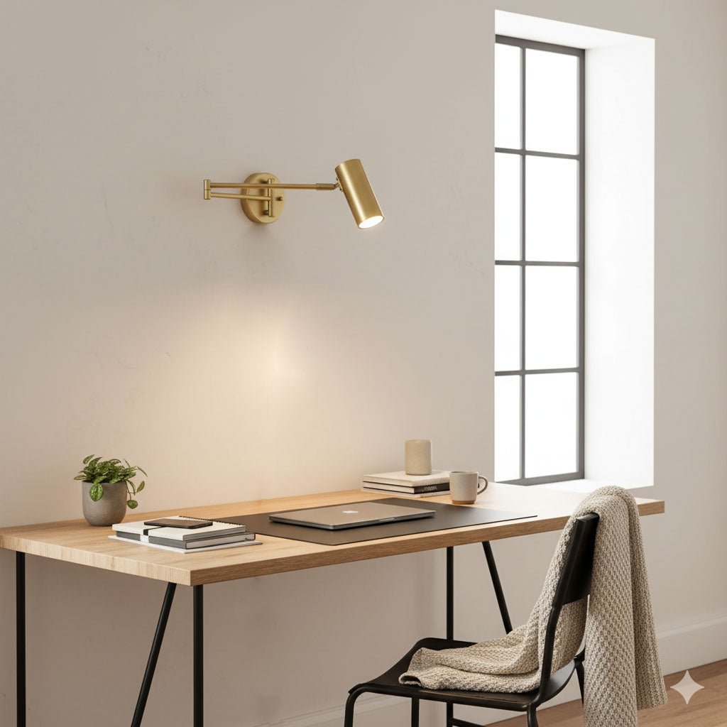 Pivot Iron Reading Sconce