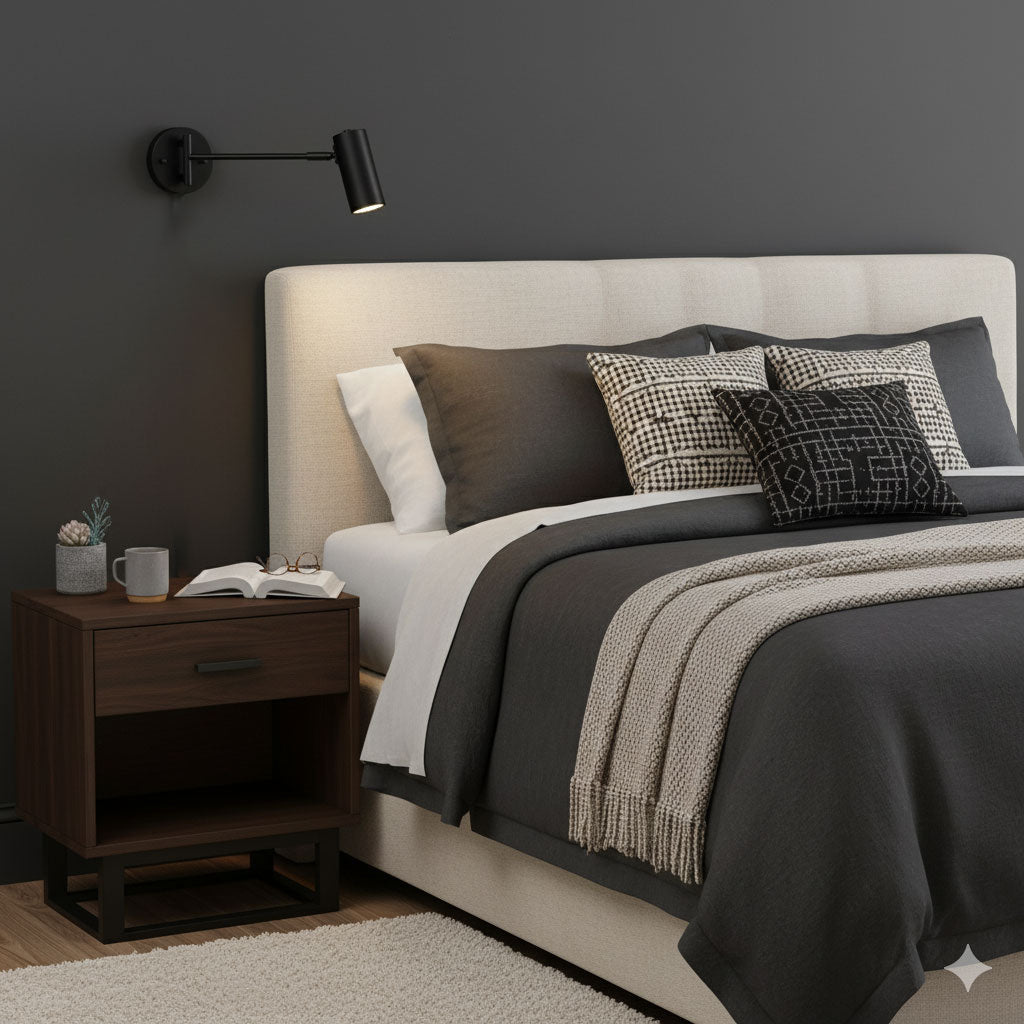 Pivot Iron Reading Sconce