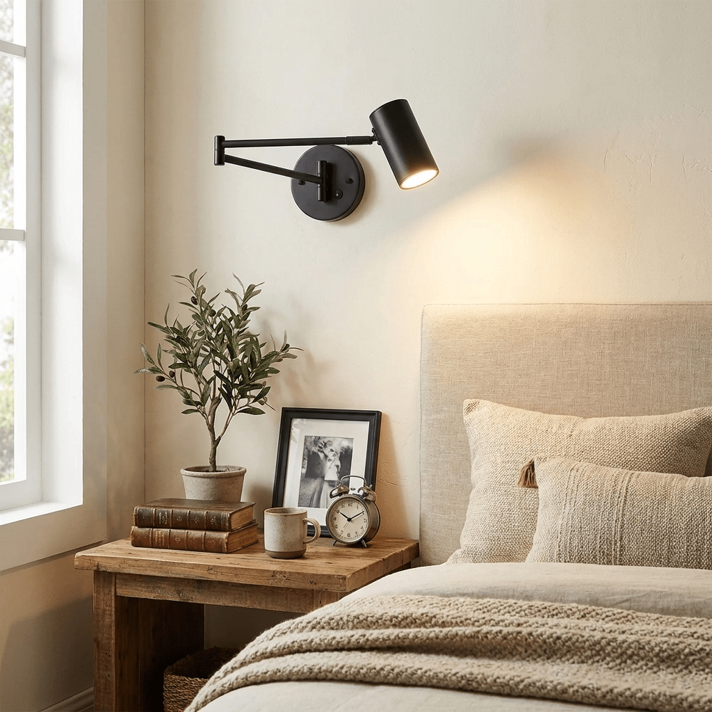 Pivot Iron Reading Sconce