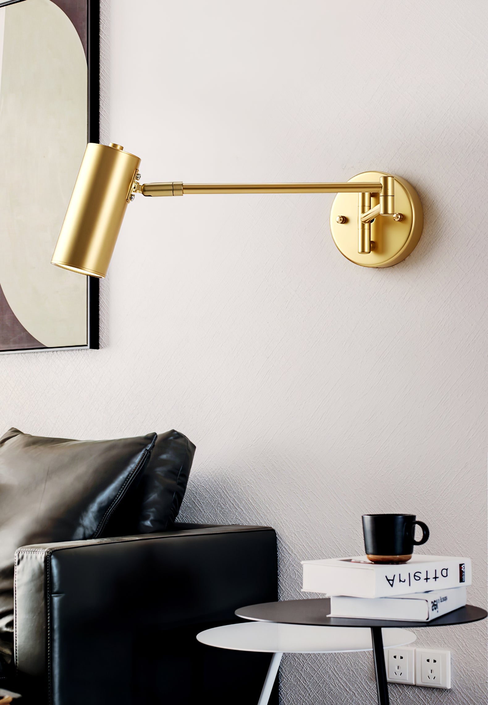 Pivot Iron Reading Sconce