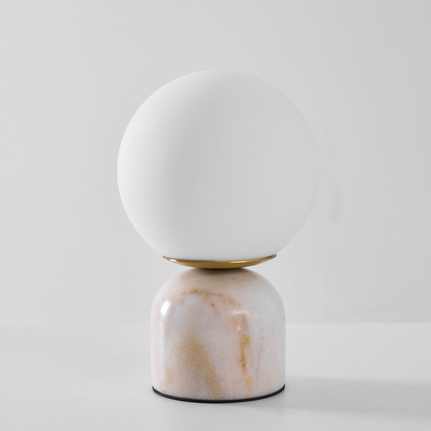 Vesta Marble & Opal Glass Table Lamp