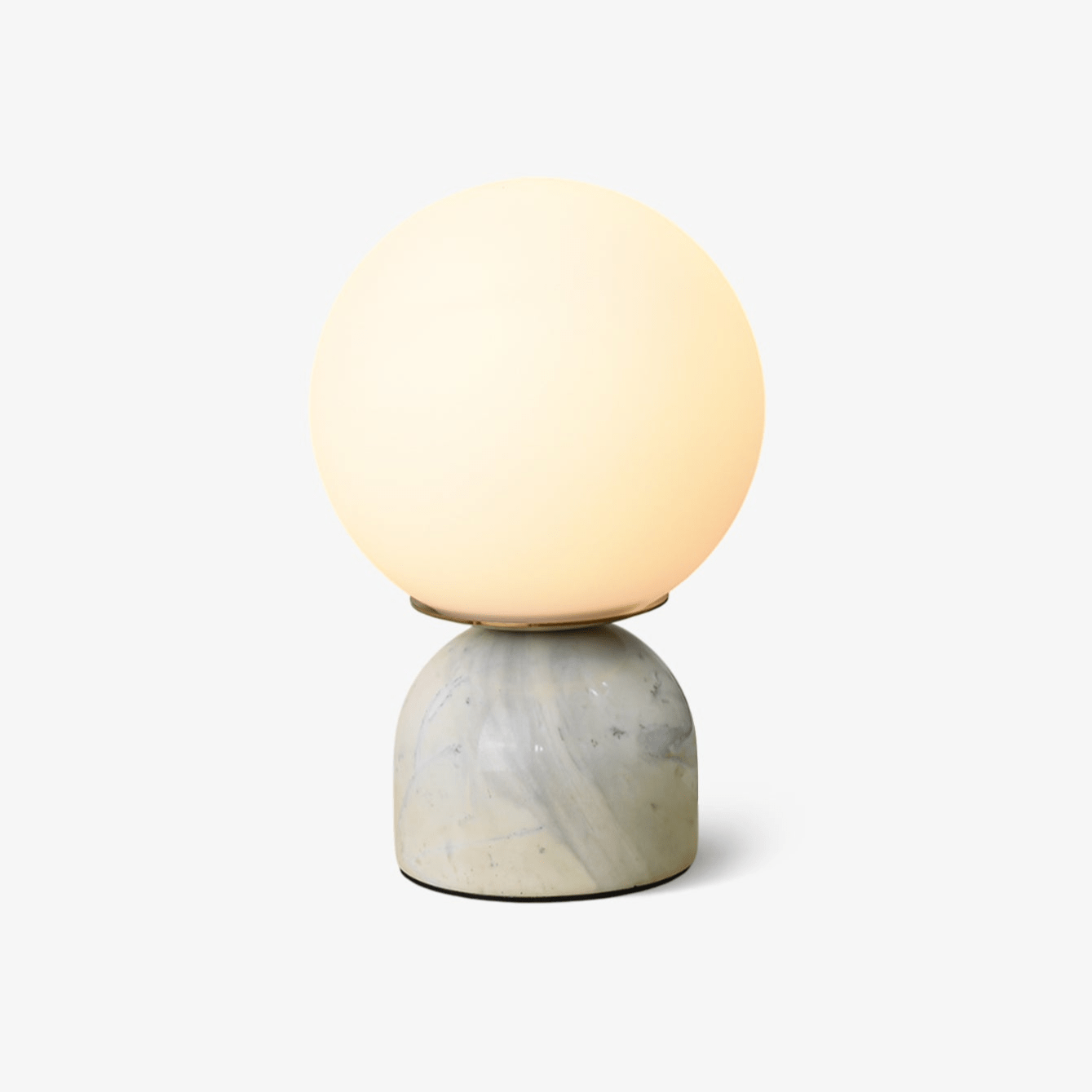 Vesta Marble & Opal Glass Table Lamp