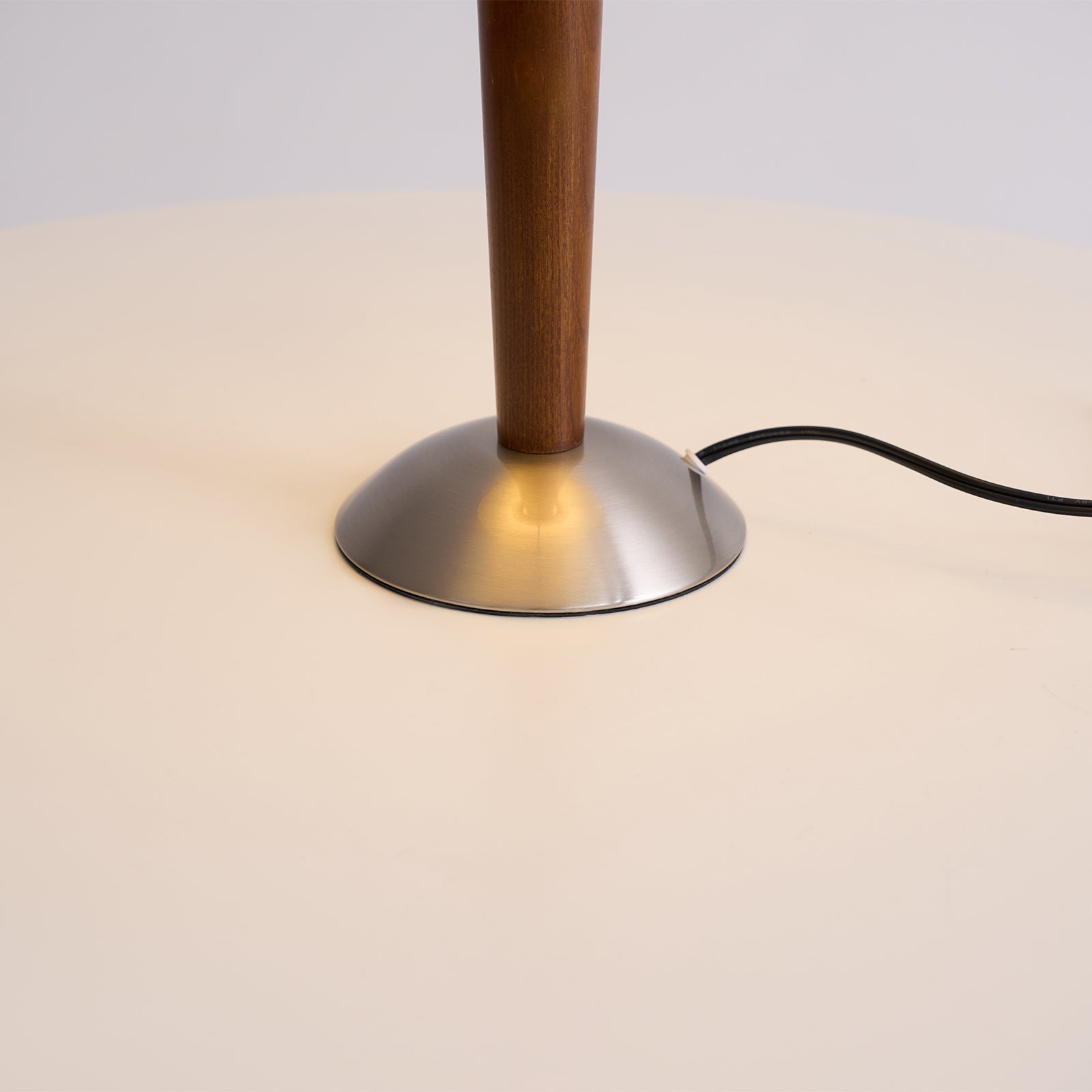 Alderwood Linen Shade Table Lamp