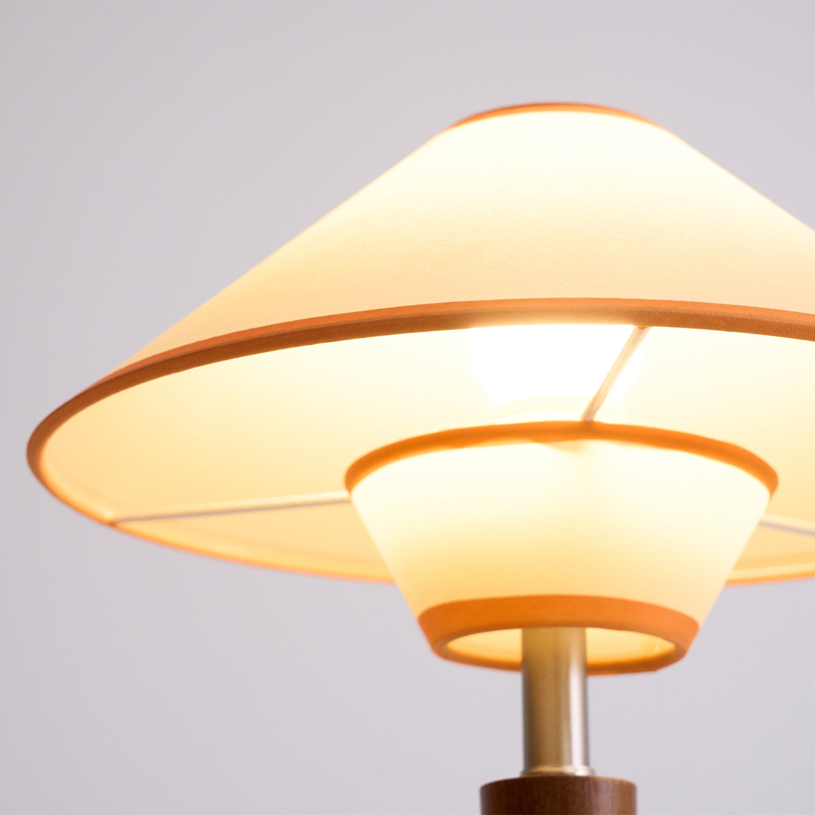 Alderwood Linen Shade Table Lamp