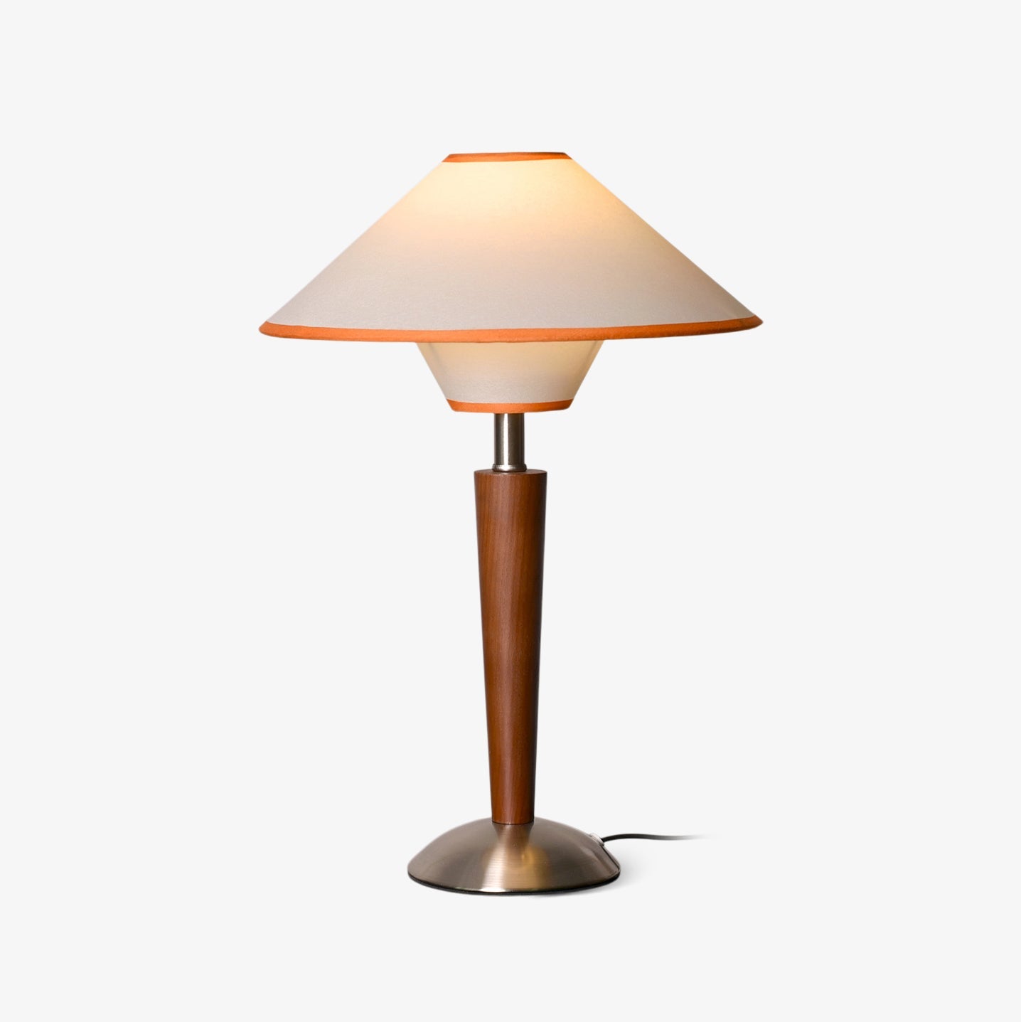 Alderwood Linen Shade Table Lamp