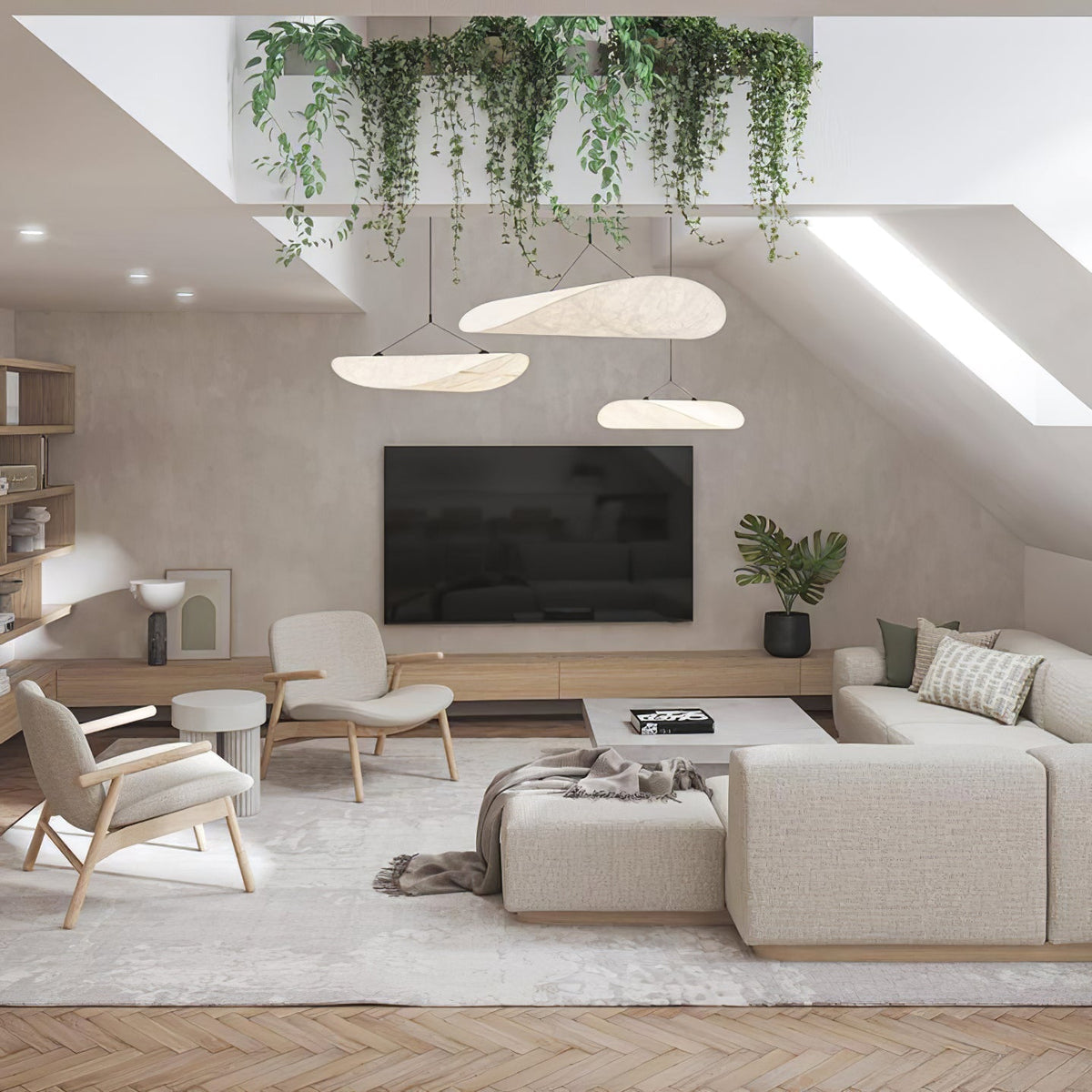 Nimbus Silk Pendant Light