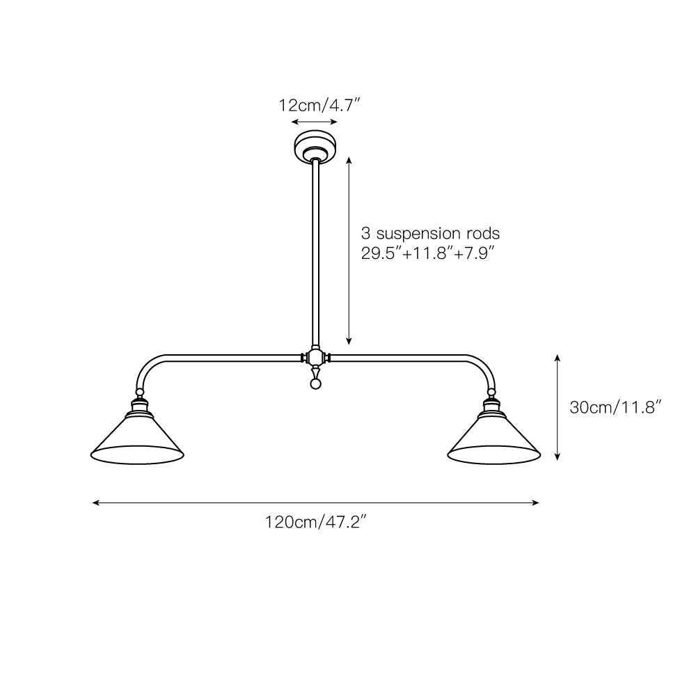 Norfolk Linear Pendant