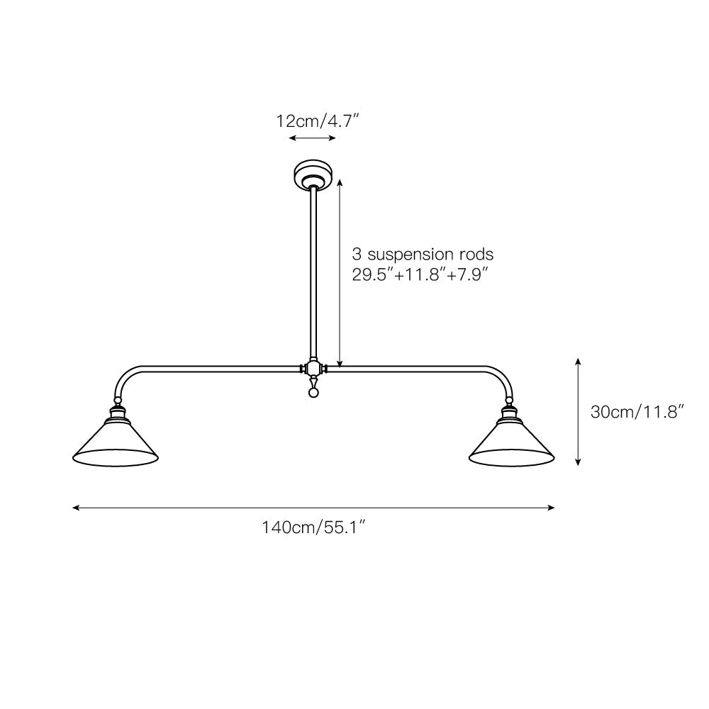 Norfolk Linear Pendant