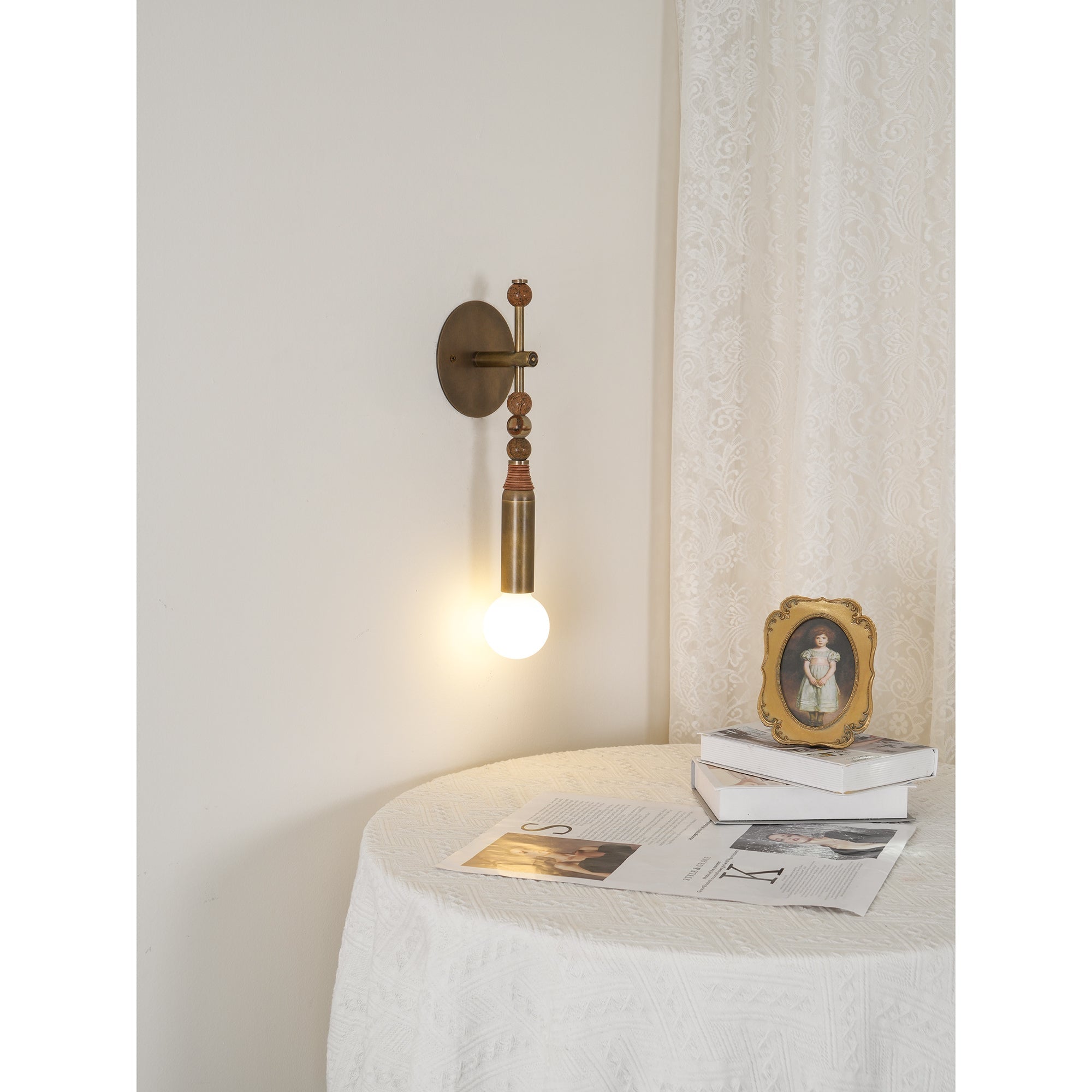 Persepolis Marble Sconce