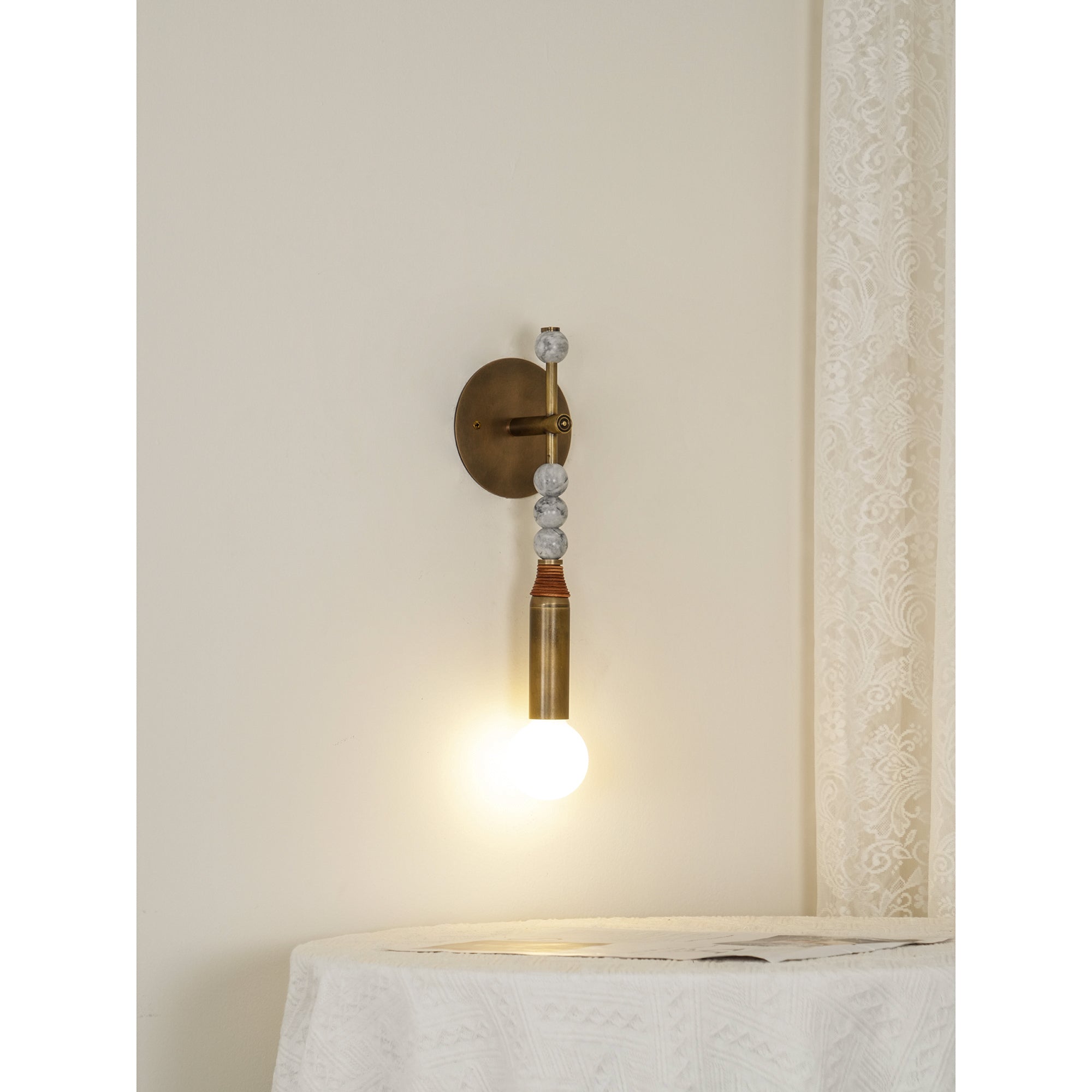 Persepolis Marble Sconce