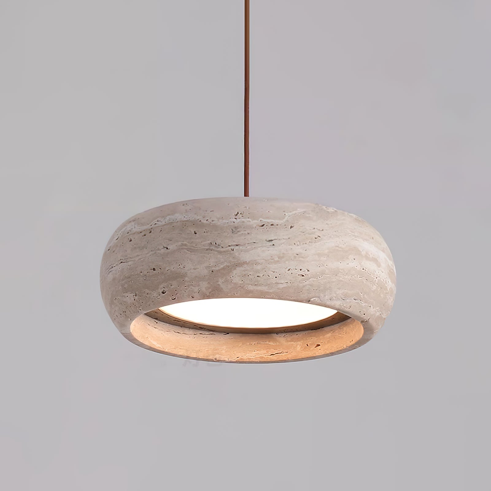 Cava Travertine Linear Pendant