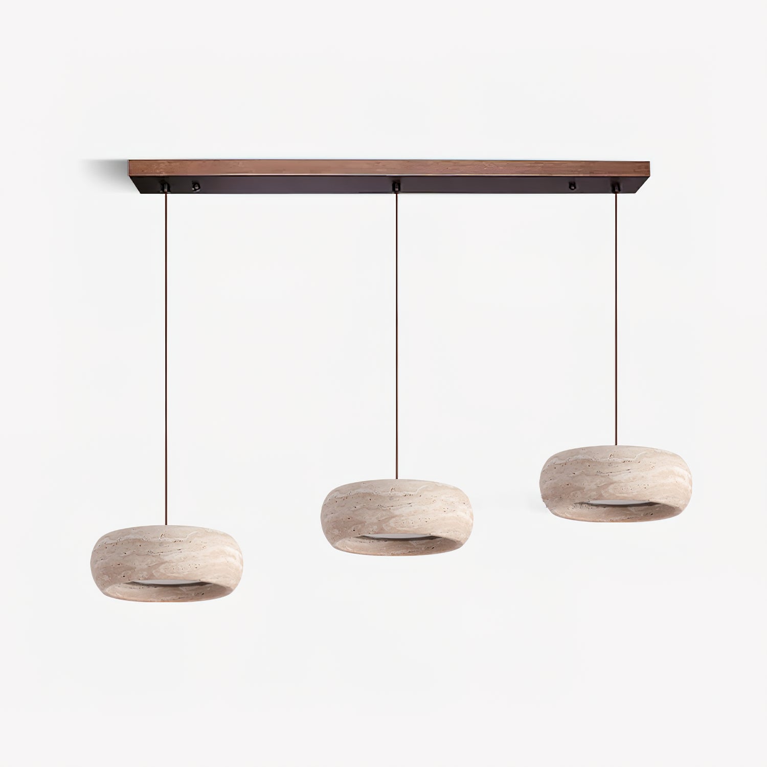 Cava Travertine Linear Pendant