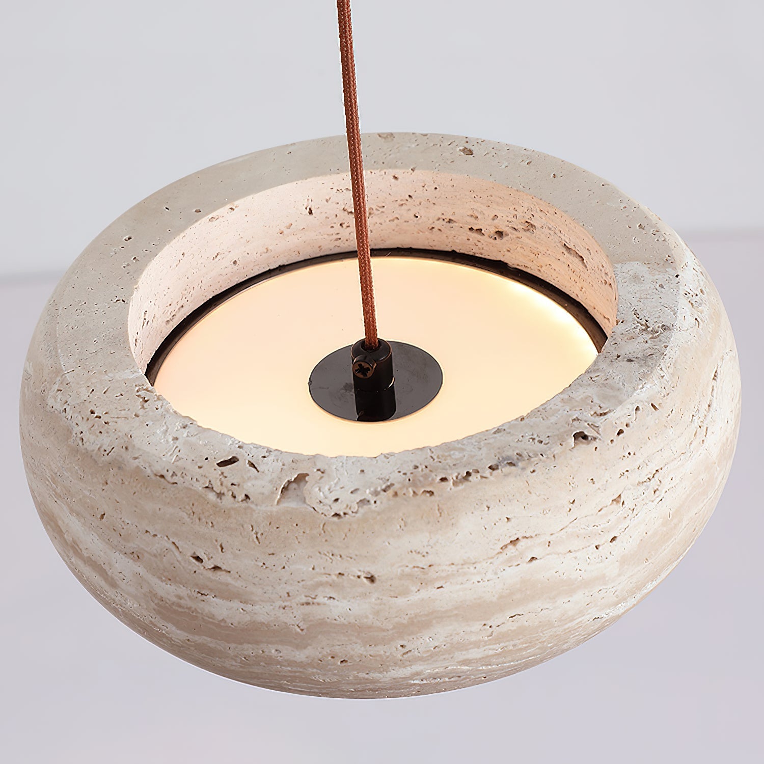Cava Travertine Linear Pendant