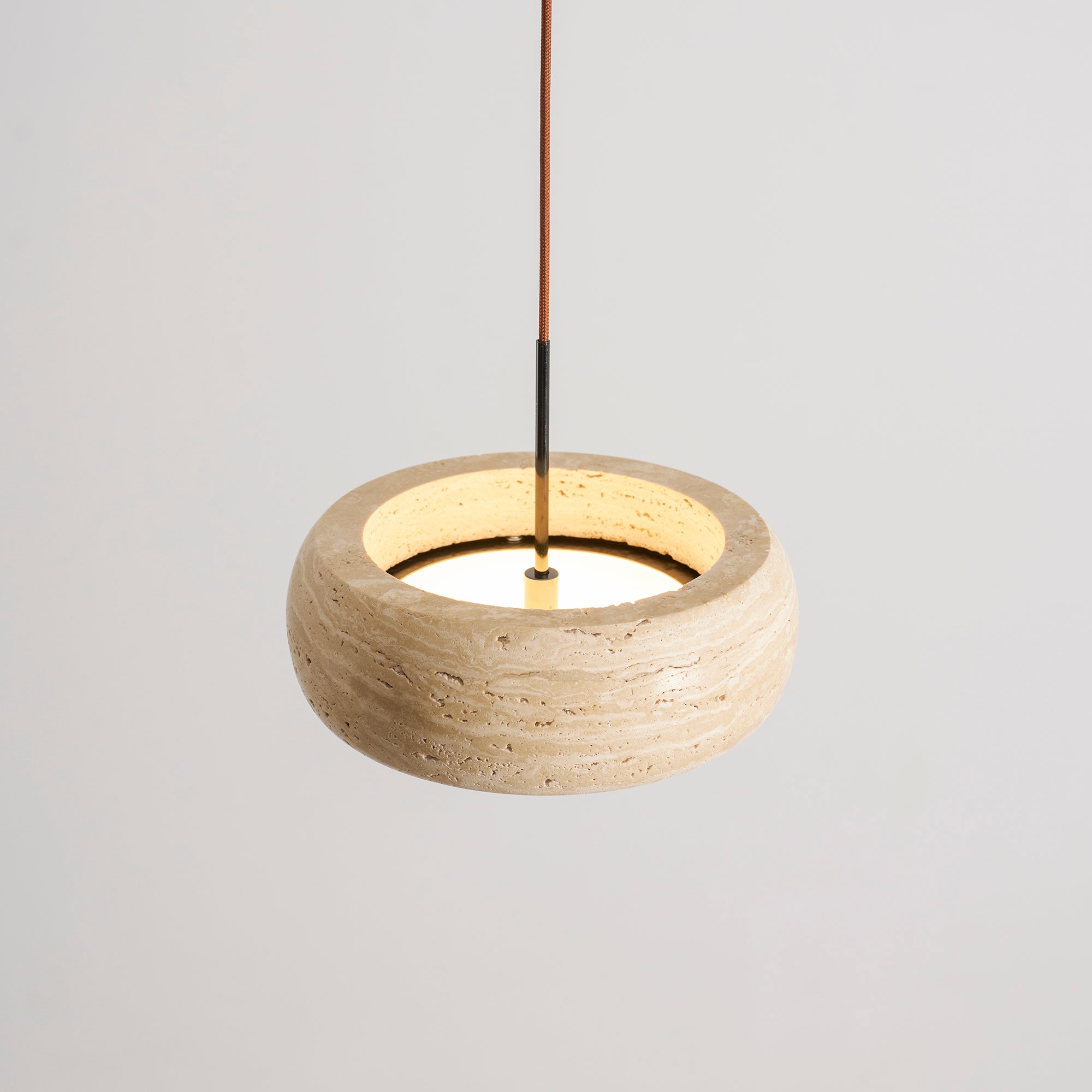 Cava Travertine Linear Pendant