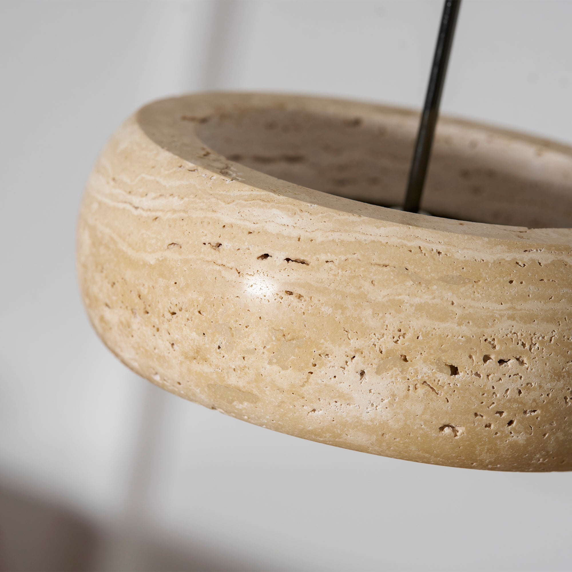 Cava Travertine Linear Pendant