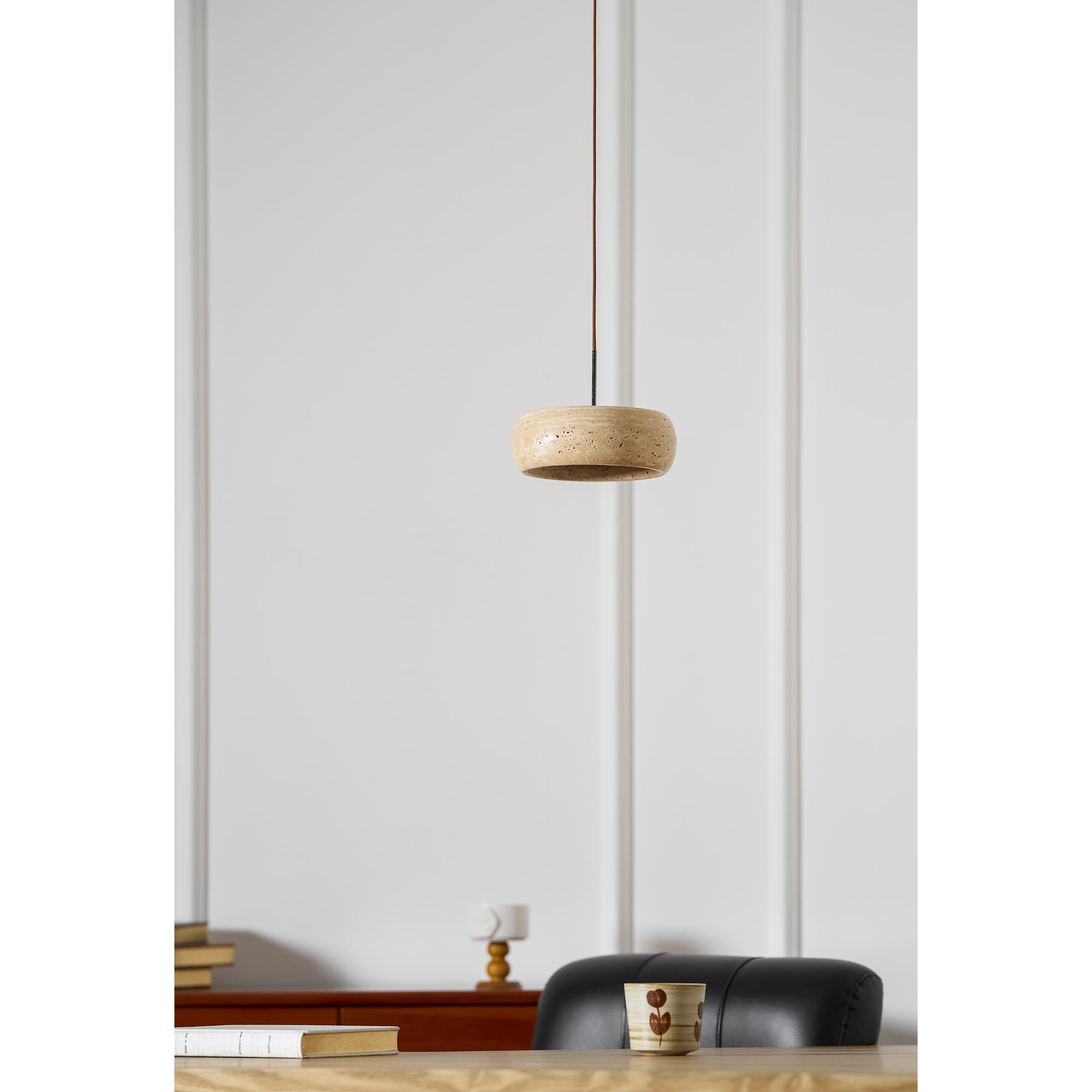 Cava Travertine Linear Pendant