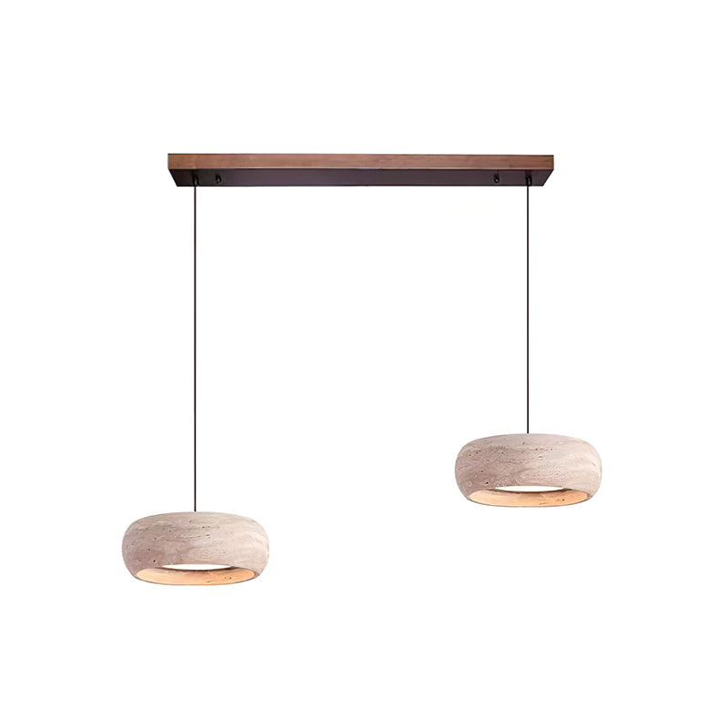Cava Travertine Linear Pendant