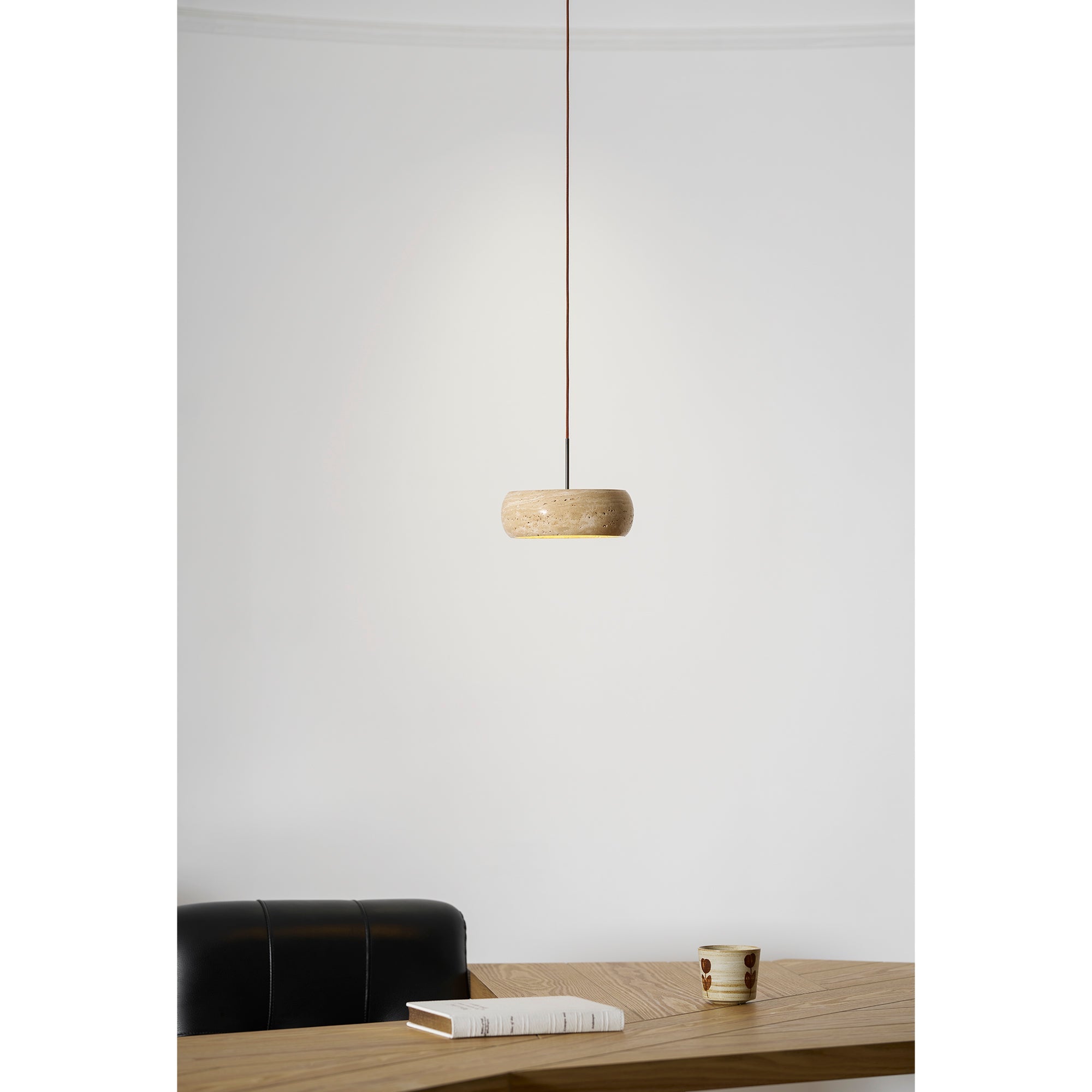 Cava Travertine Linear Pendant