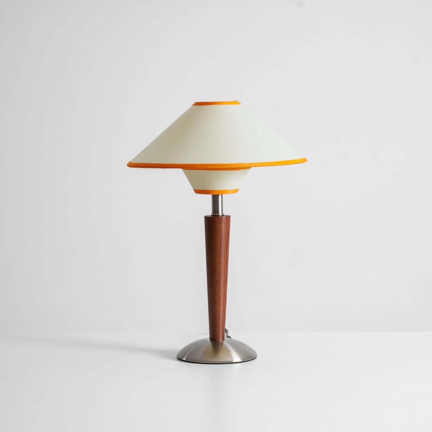 Alderwood Linen Shade Table Lamp