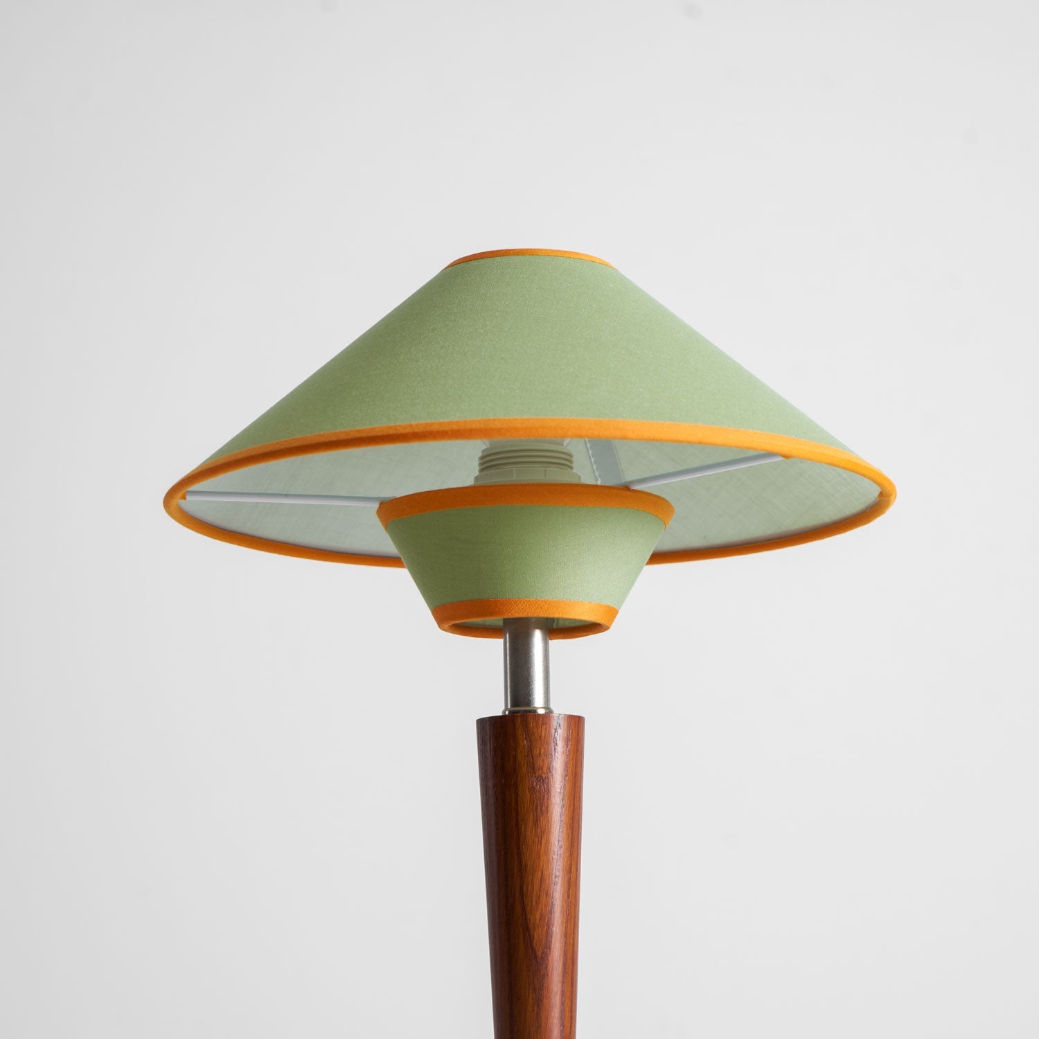 Alderwood Linen Shade Table Lamp