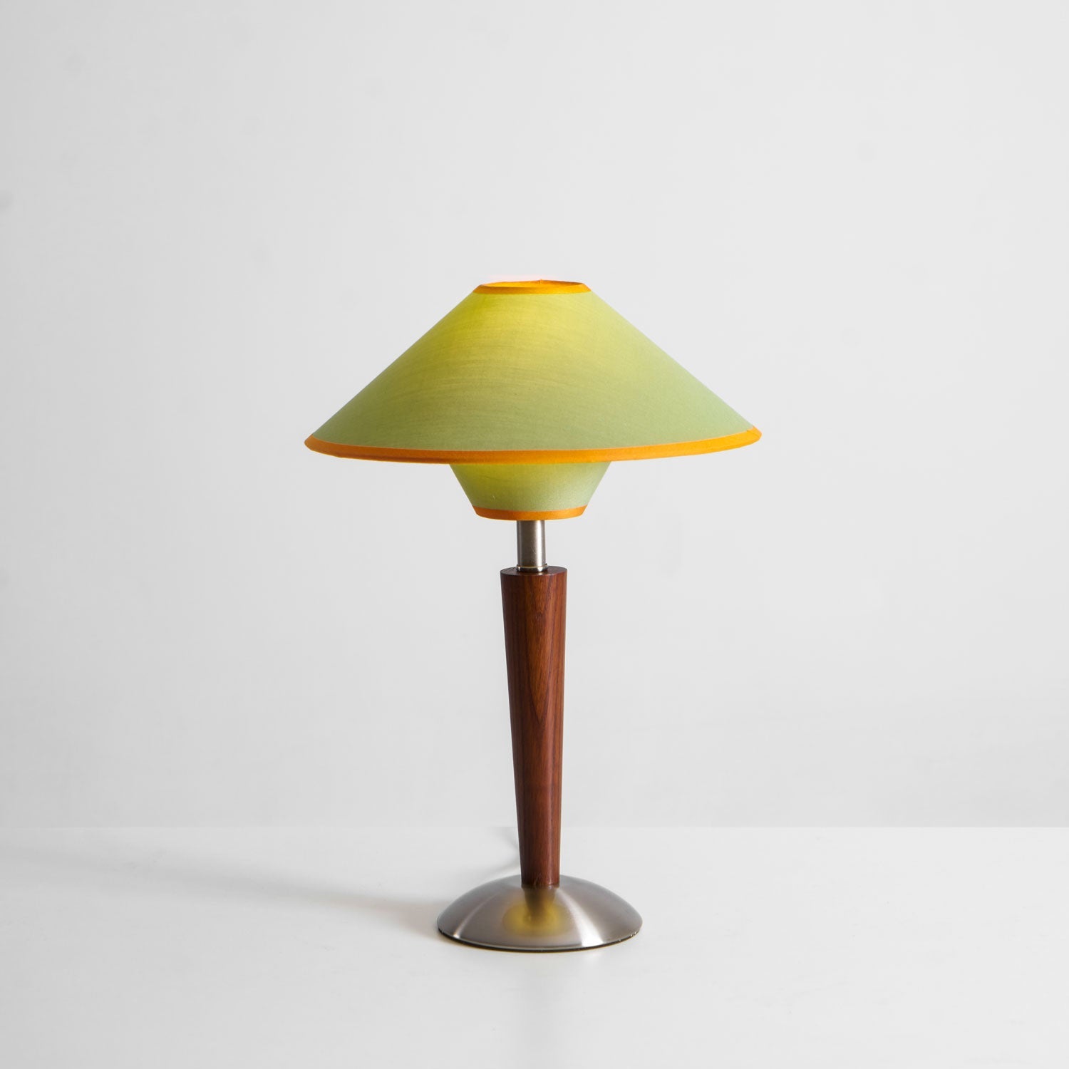 Alderwood Linen Shade Table Lamp