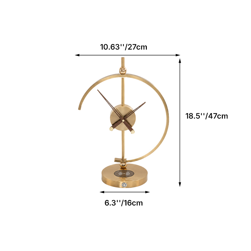 Clock Form LED Table Lamp