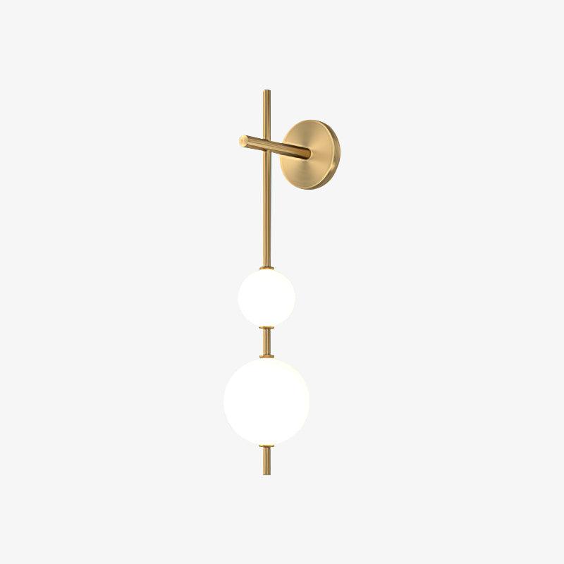 Perla Stacked Orb Sconce