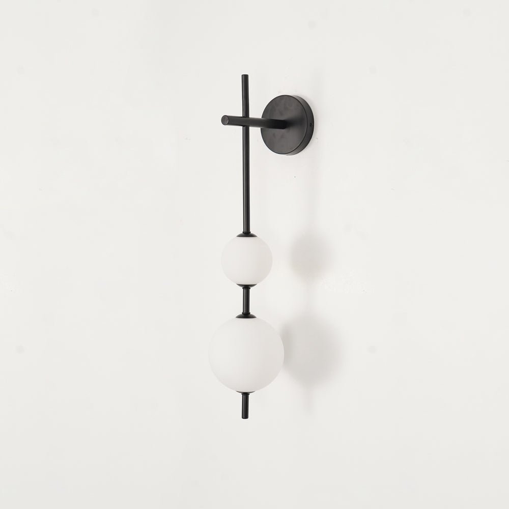 Perla Stacked Orb Sconce
