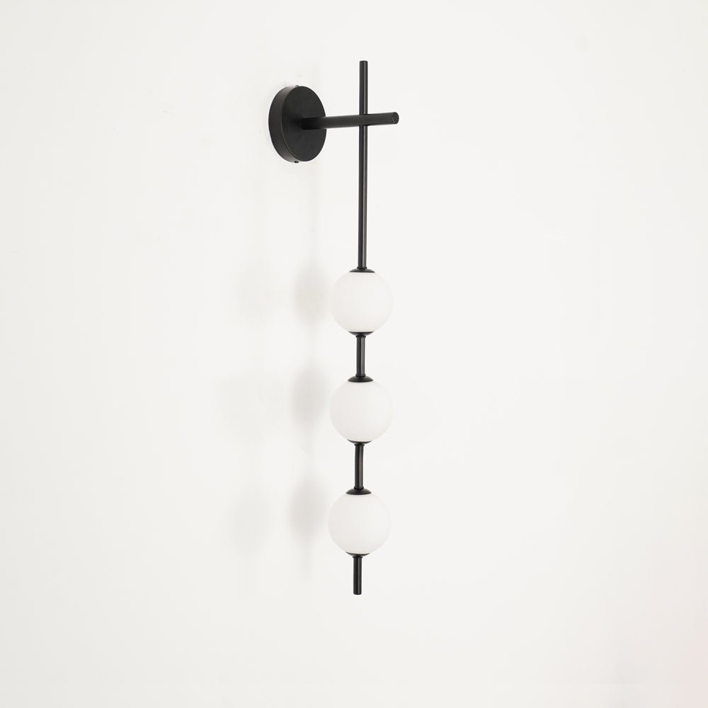 Perla Stacked Orb Sconce
