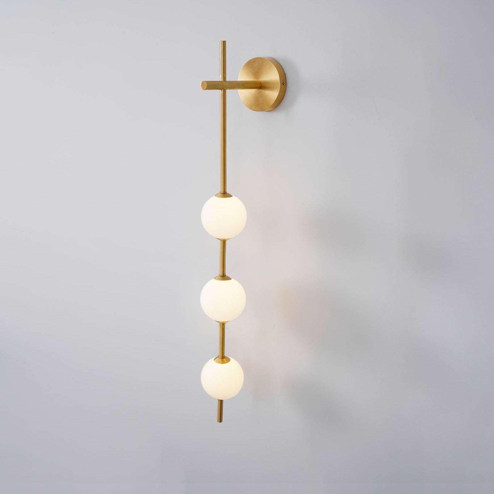 Perla Stacked Orb Sconce
