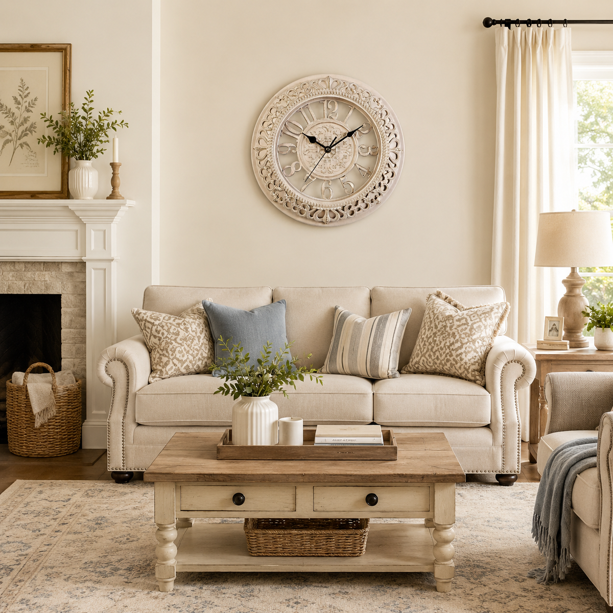 Roman Numeral Wall Clock