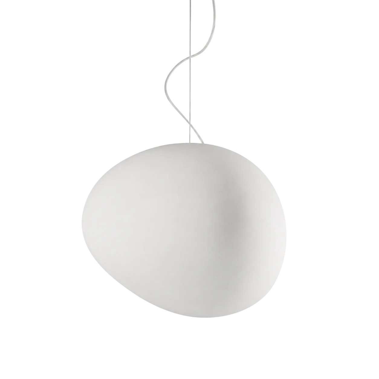 Ivory Egg Pendant Light