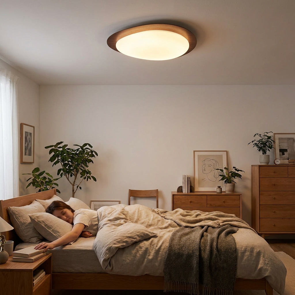 Riverstone LED Flush Mount in use