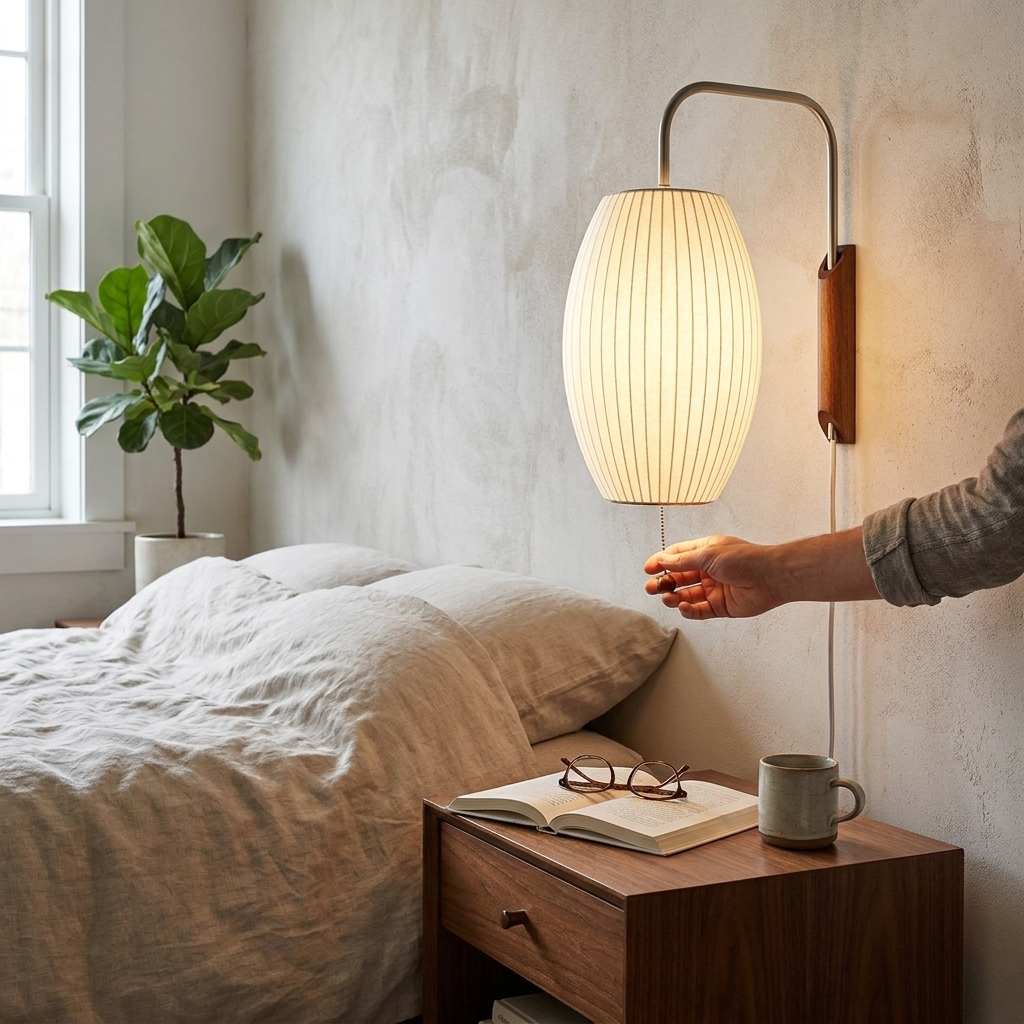 Bubble Ball Wall Sconce in use