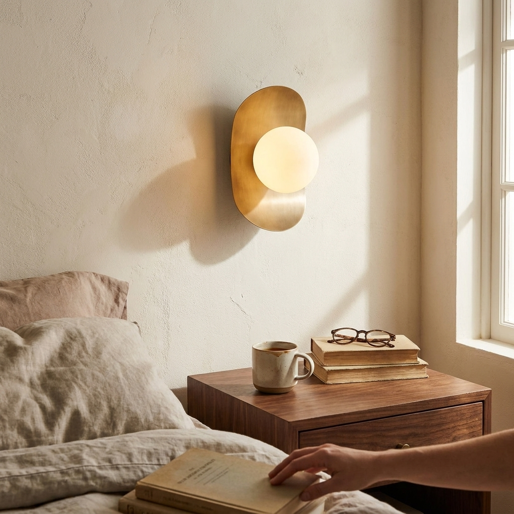 Nouvel Wall Lamp in use