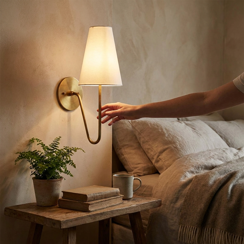 Scoop Wall Lamp in use